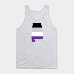 Alabama Asexual Pride Tank Top